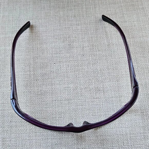 Bolle Men Eyeglasses/Sunglasses Frame Black/Purple Tone Wrap Glasses Frame Italy - Picture 12 of 13